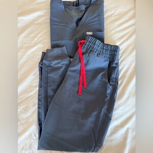 Fig Scrub Set Size M